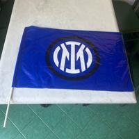 Bandiera dell’Inter  logo blu (di plastica)