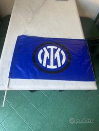 Bandiera dell’Inter  logo blu (di plastica)