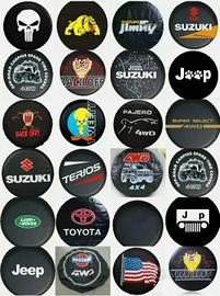 copriruota di scorta fuoristrada tutti i marchi 