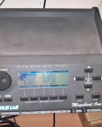 Megabeat One Charlie Lab "Hard Disk Midi Player"