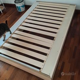 Base in legno artigianale su misura   per materass