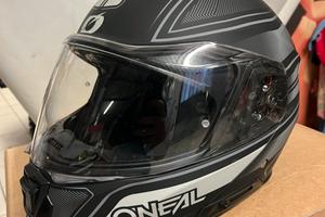 Casco Moto integrale O’Neal Nero Opaco con visiera