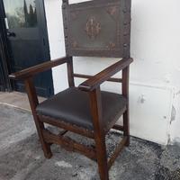 ANTICA POLTRONA TRONO 