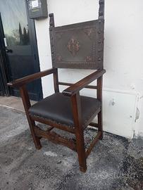 ANTICA POLTRONA TRONO 