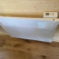 Stufa elettrica a parete basso consumo WiFi