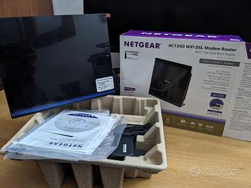 Modem Router AC1200 NetGear D6200