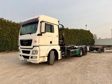 MAN MAN TGX 26.440 SCARRABILE CON GRU