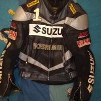 daytona leather  giacca moto  tg L