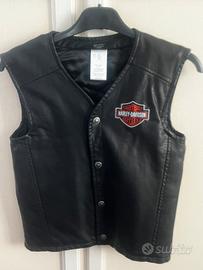 Giubbino in pelle 6 anni Harley Davidson