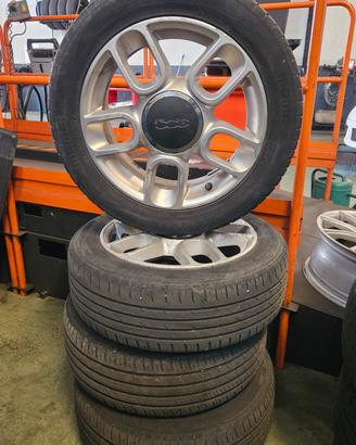Cerchi in lega 15" fiat 500 
