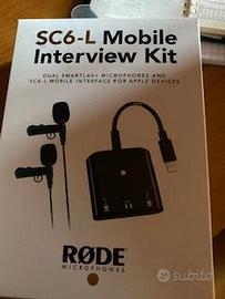 RODE NITAL SC6-L MOBILE INTERVIEW KIT