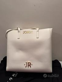 Borsa John Richmond originale – totebag biancaNuov
