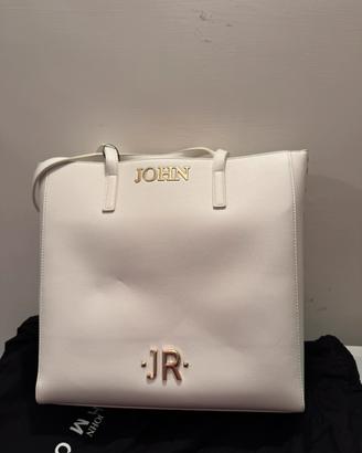 Borsa John Richmond originale – totebag biancaNuov