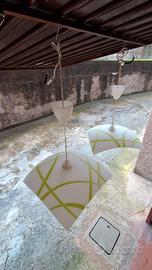 Coppia di lampadari da cucina, cameretta