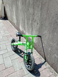 Bici senza pedali verde