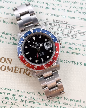 Rolex GMT-Master Pepsi, Full set, Si Permute