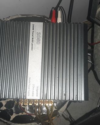 AMPLIFICATORE + casse Ciare auto
