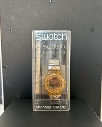 Trattabile Orig. Orologio Swatch Golden Globe 1991