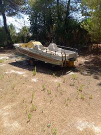 Pedalò usato con carrello (non omologato)