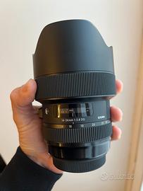 Sigma ART 14-24 2.8 x Canon EF