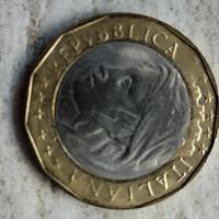 Moneta fior di conio da collezione 