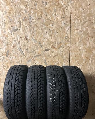 4 GOMME 215 60 17 96 H GENERAL TIR M+S