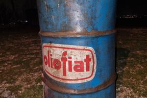 Latta fusto bidone olio fiat