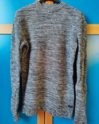 Maglione pullover Produkt blu bianco