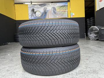 2 Gomme 225/55R18 Continental 4 Stagioni80%residui