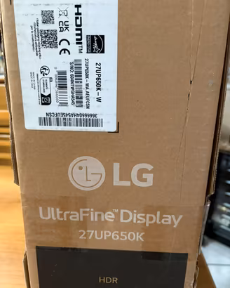 PACCHETTO MONITOR LG 27”4K SIGILLATO