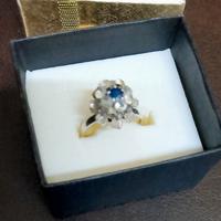 anello antico a fiore 