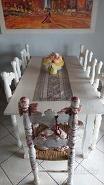 sedie tirolesi in legno