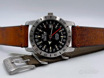 Glycine Airman 2000 Gmt Diver 200m Automatic 1990s