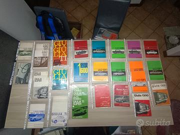 libretti uso e manutenzione alfa romeo