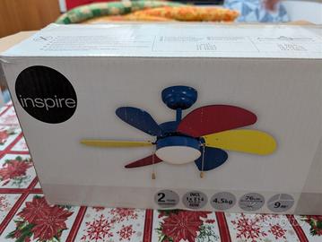 Ventilatore da soffitto con luce