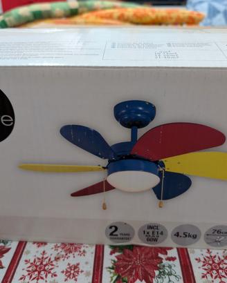 Ventilatore da soffitto con luce