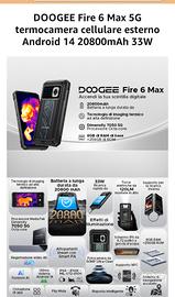  Doogee Fire Max 6 come nuovo