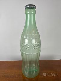 Salvadanaio Coca-Cola gigante anni 80 bottiglia
