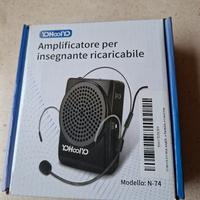 Amplificatore di voce, ideale per insegnanti .