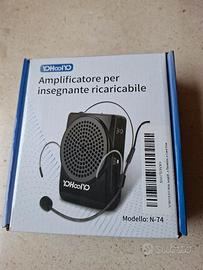 Amplificatore di voce, ideale per insegnanti .