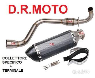 Marmitta honda msx grom18 m3 racing specifico