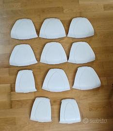 11 protezioni in pvc profilo superiore piscine Gre