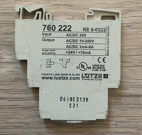 Relè LUETZE 760222 RE-6-0222