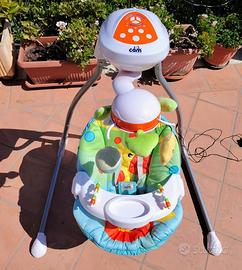Dondolo CAM per neonati con musiche e giochi