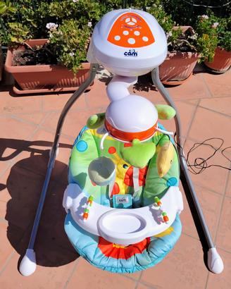 Dondolo CAM per neonati con musiche e giochi