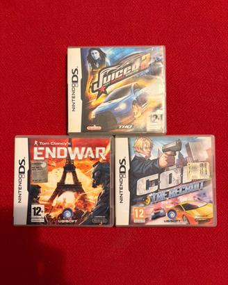 Lotto 3 giochi Nintendo DS PAL ita conpleti