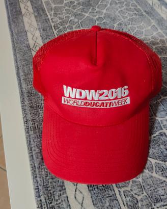 cappellino Ducati con visiera 