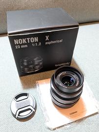 Voigtlander 23mm f/1.2 Fuji X