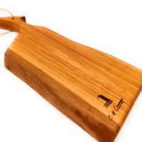 Tagliere/Vassoio da tavola artigianale in legno di