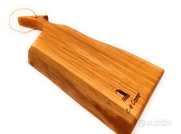 Tagliere/Vassoio da tavola artigianale in legno di